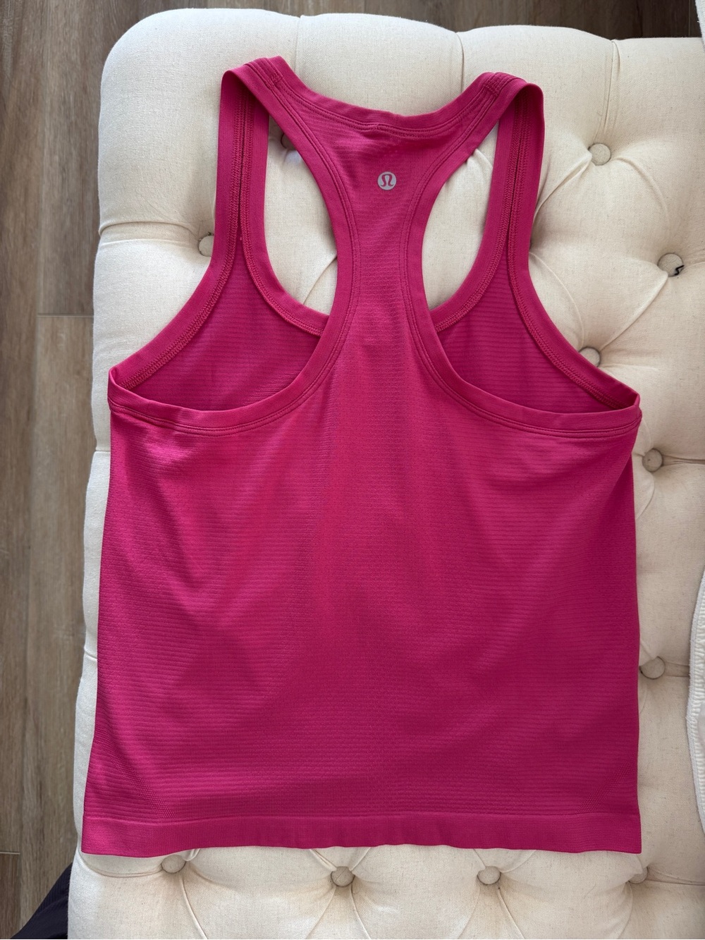 Lululemon Tech Racerback Tank Top 2.0 *Waist Length Raspberry size 6 - Picture 6 of 7